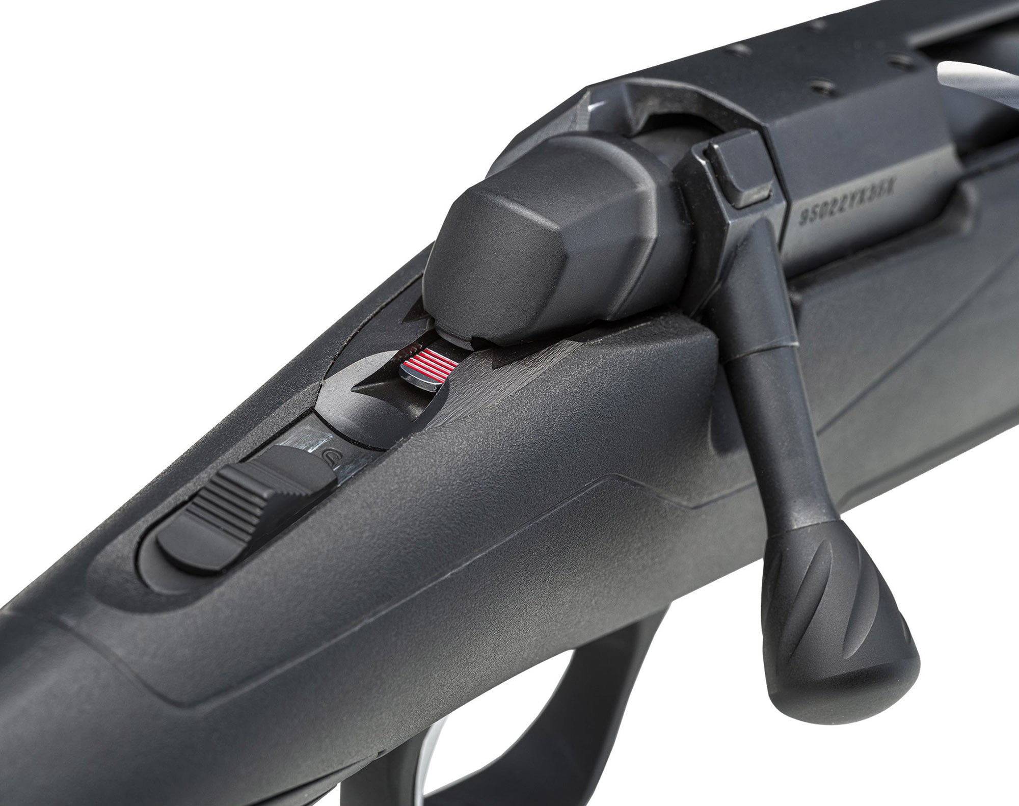1030212 Browning X-Bolt2 Nordic Varitech Black Adjustable Threaded Nahaufnahme Verschluss Rueckseite