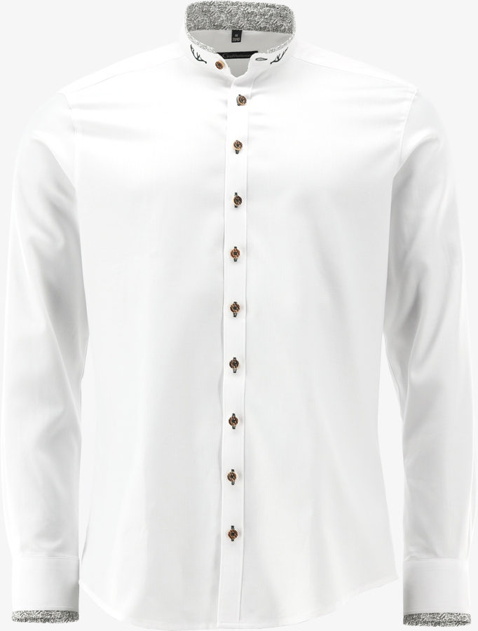 Hemd Slim Fit mit Stehkragen