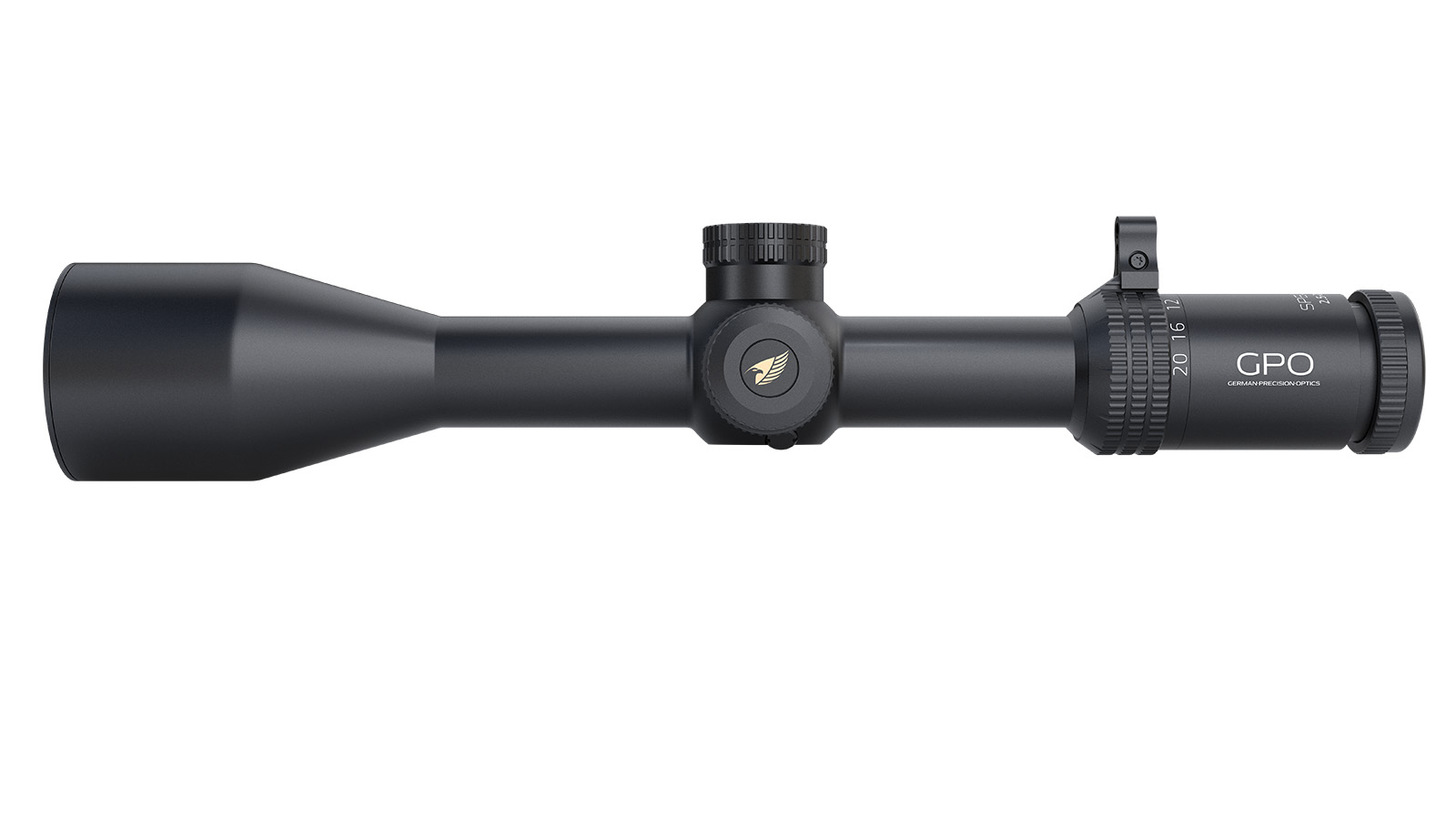 Zielfernrohr GPO Spectra 8x 2,5-20x50i, Seitenansicht links