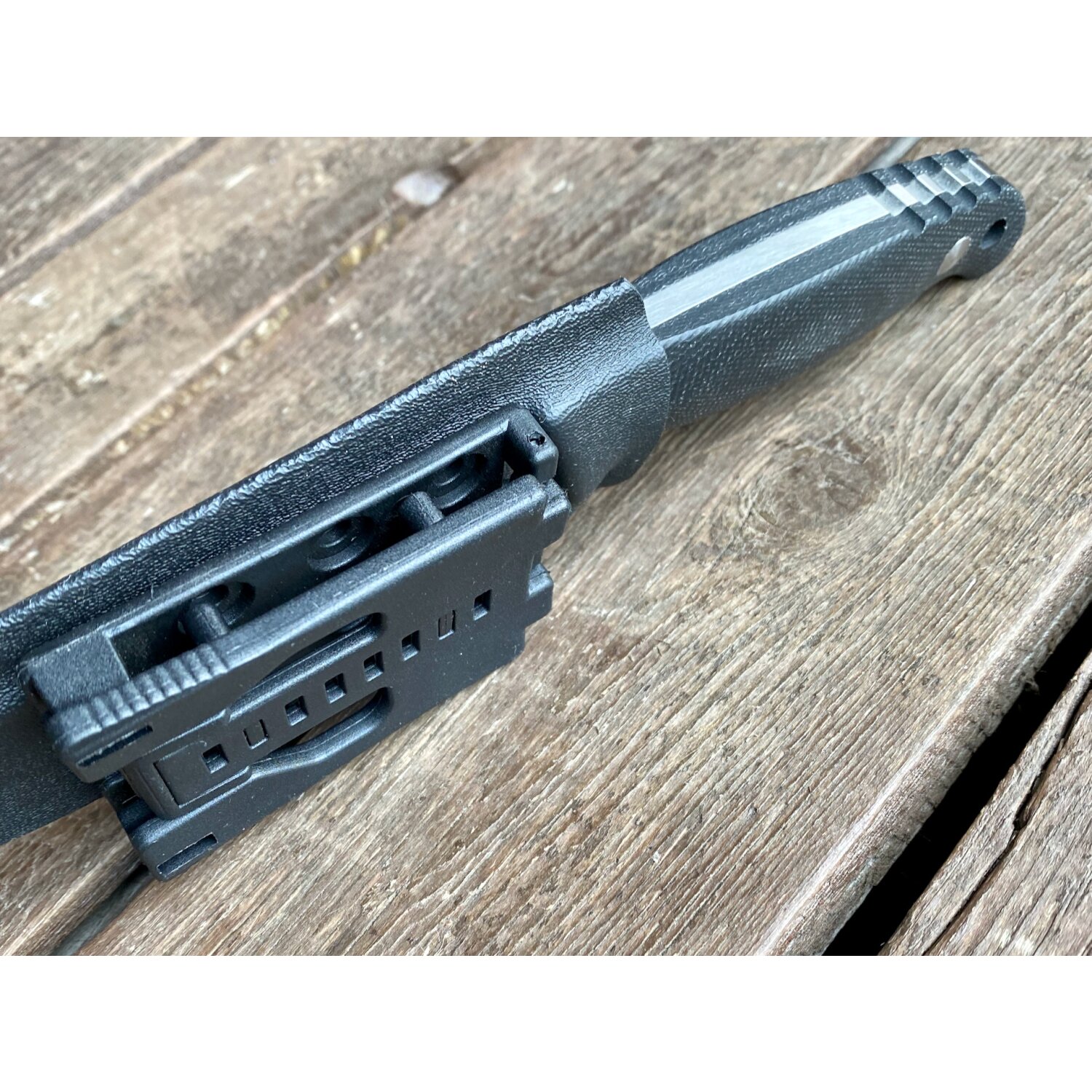 WOC II Plus Micarta Schwarz Klingenlänge: 11,5cm Kydex Scheide