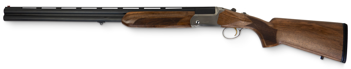 akkar churchill 812e hunting silber linke seite hochwertige bockdoppelflinte mit edler silberoptik