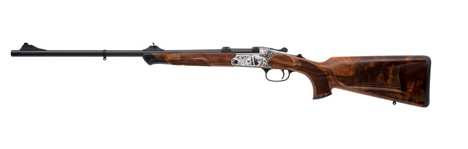 K95 Luxus .30-06Spring SHK:4 LL52cm / mit Visierung / Gravur: links-Rotwild & rechts-Rehwild
