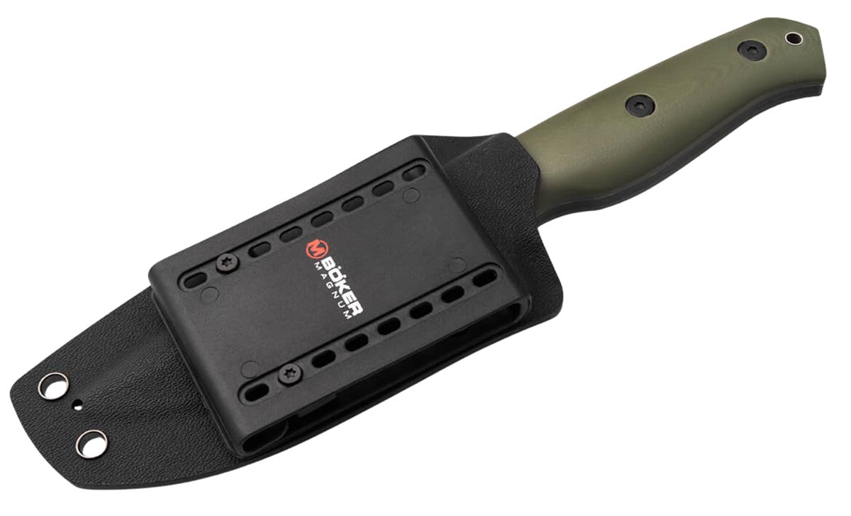 Böker Magnum Bushcraft Drop – mit schwarzer Messerscheide