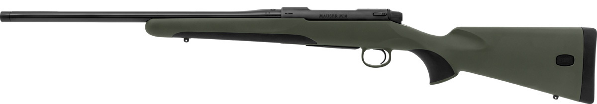 Mauser Repetierbüchse M18 Waldjagd  hochwertiger Solid-Lauf  robuster Polymerschaft  Mündungsgewinde M17x1 