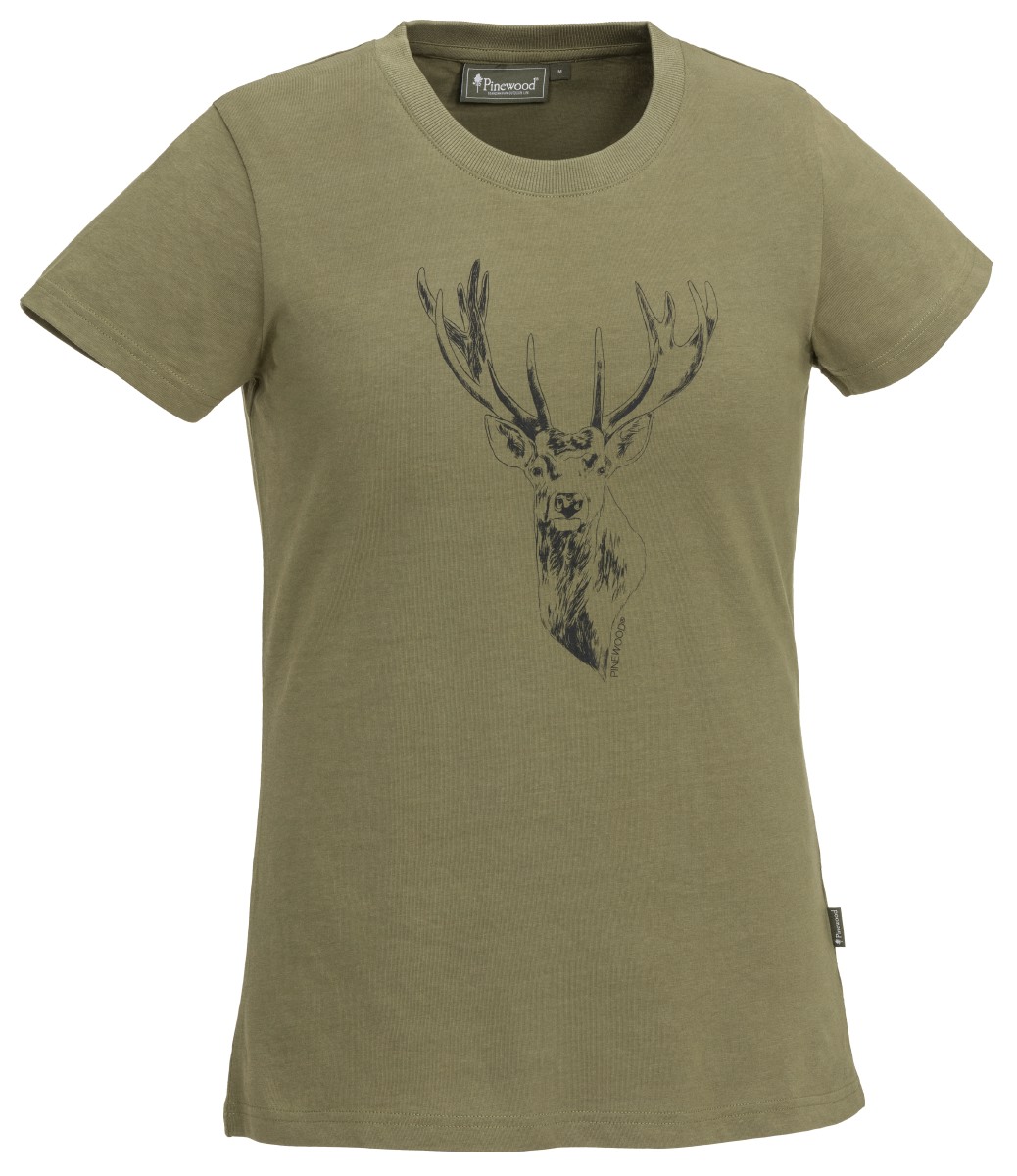 T-Shirt Red Deer  H.Olive
