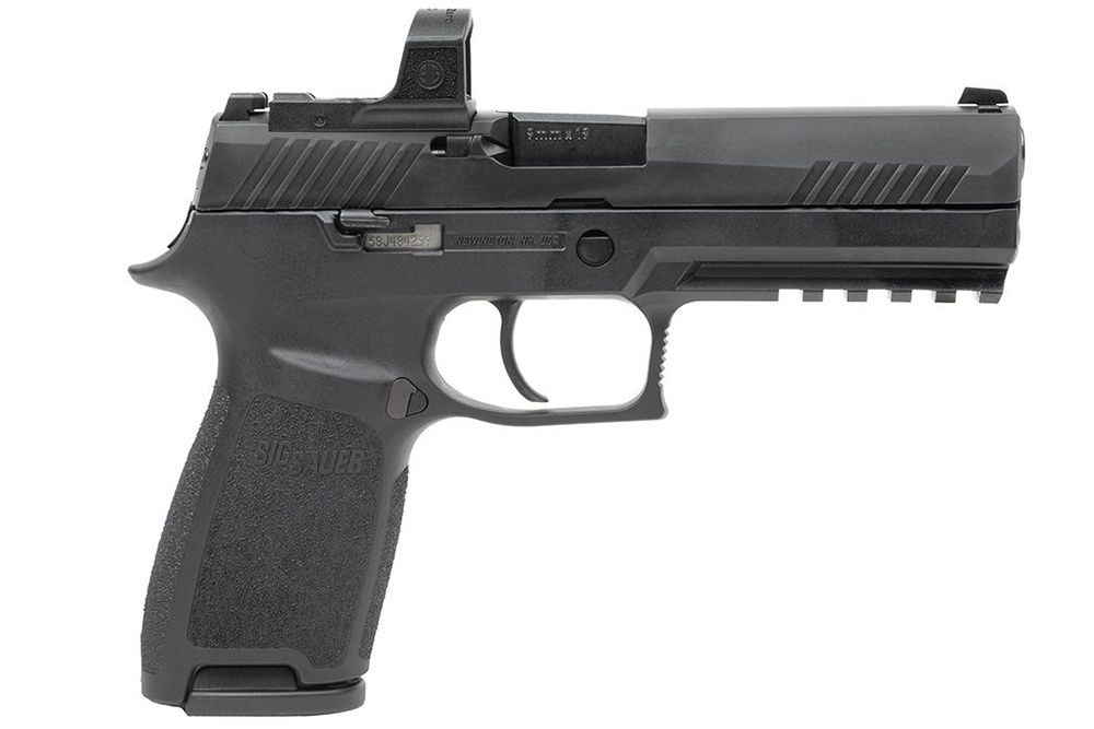 P320 Fullsize RXP 9mmLuger 17 Schuss - 1 Reservemagazin mit ROMEO1 Rotpunktvisier