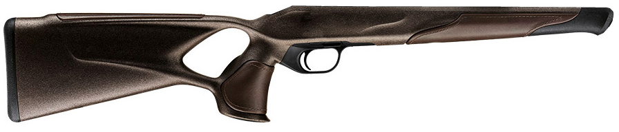 Blaser R8 Professional Success Jagdbüchse mit Lederschaft Cocoa Semi-Weight Schwarzbraun rechte Seite