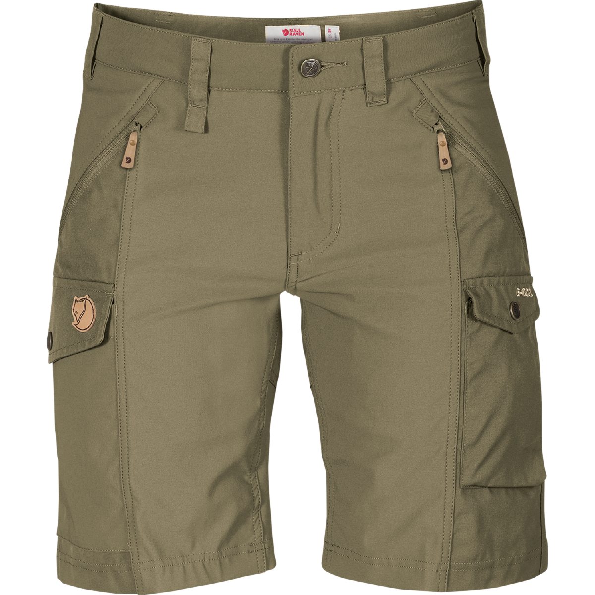Fjäll Räven Outdoor-Shorts Shorts Nikka Curved Hochtechnische Outdoorshorts aus Stretchmaterial mit Verstärkung aus G-1000.