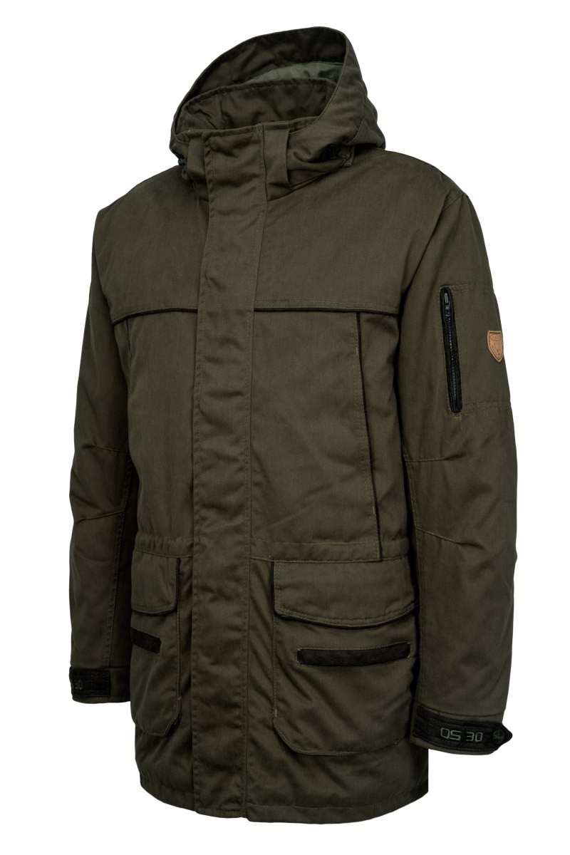 Hubertus Herrenjacke Hirschfänger,, Ansicht von schräg von vorn