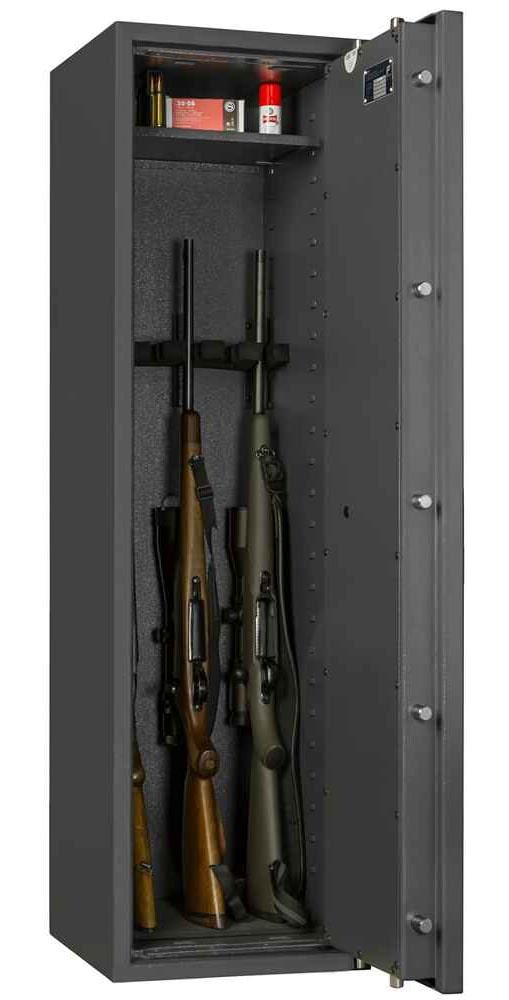 Waffenschrank Corvino 4102 Stufe 1 / 6 Langwaffen Doppelbartschloss 140x40x42cm
