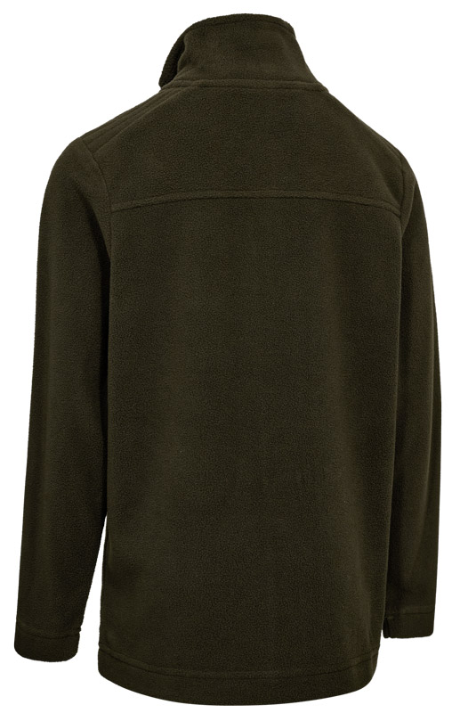 Deerhunter Fleecejacke Atlas Light Youth, dunkelbraune Fleecejacke in Deerhunter-Farbe Timber, warme Jacke für Kinder und Jugendliche