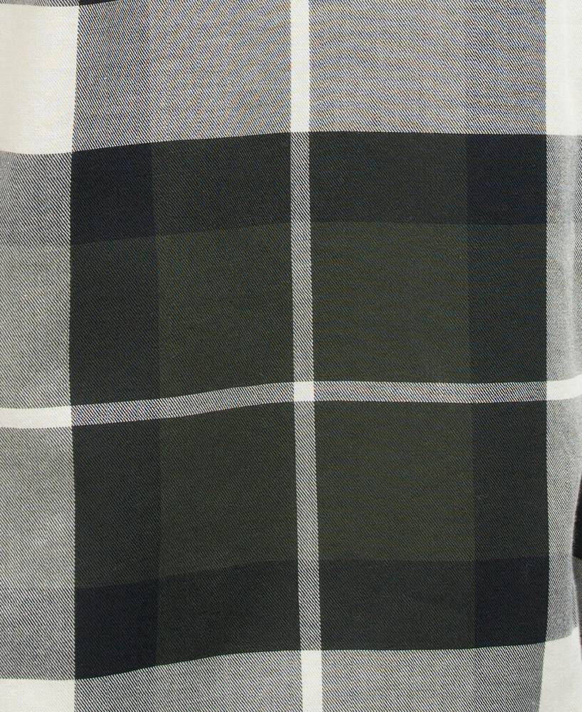 Barbour Bluse Bluse Bredon moderne Bluse im charakteristischen Tartan-Muster mit Kentkragen