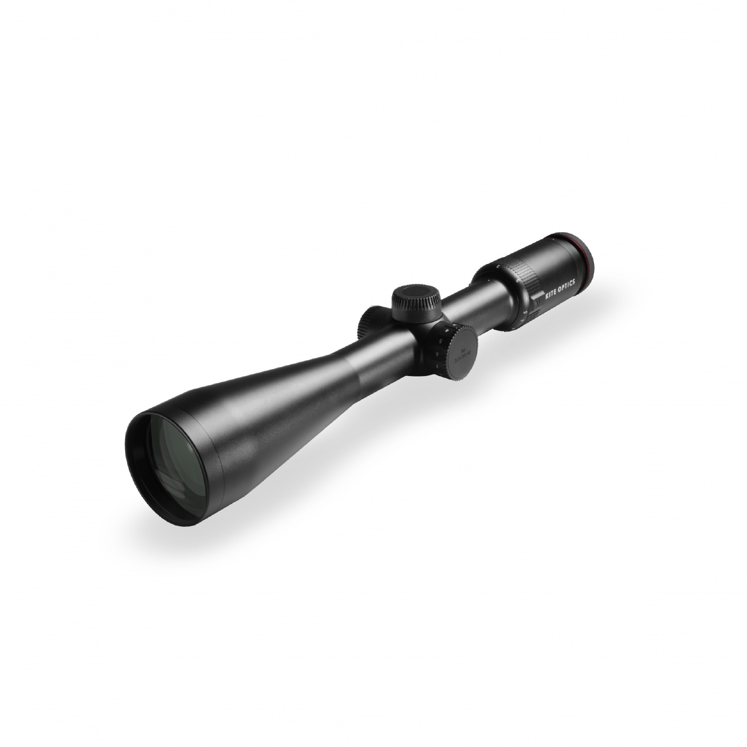 Zielfernrohr Kite K6 2-12x50i, schräge Draufsicht vorn