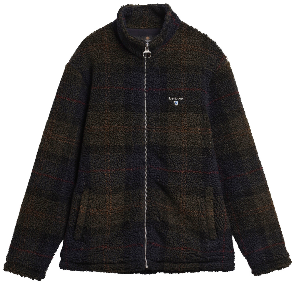 Fleecejacke Tartan