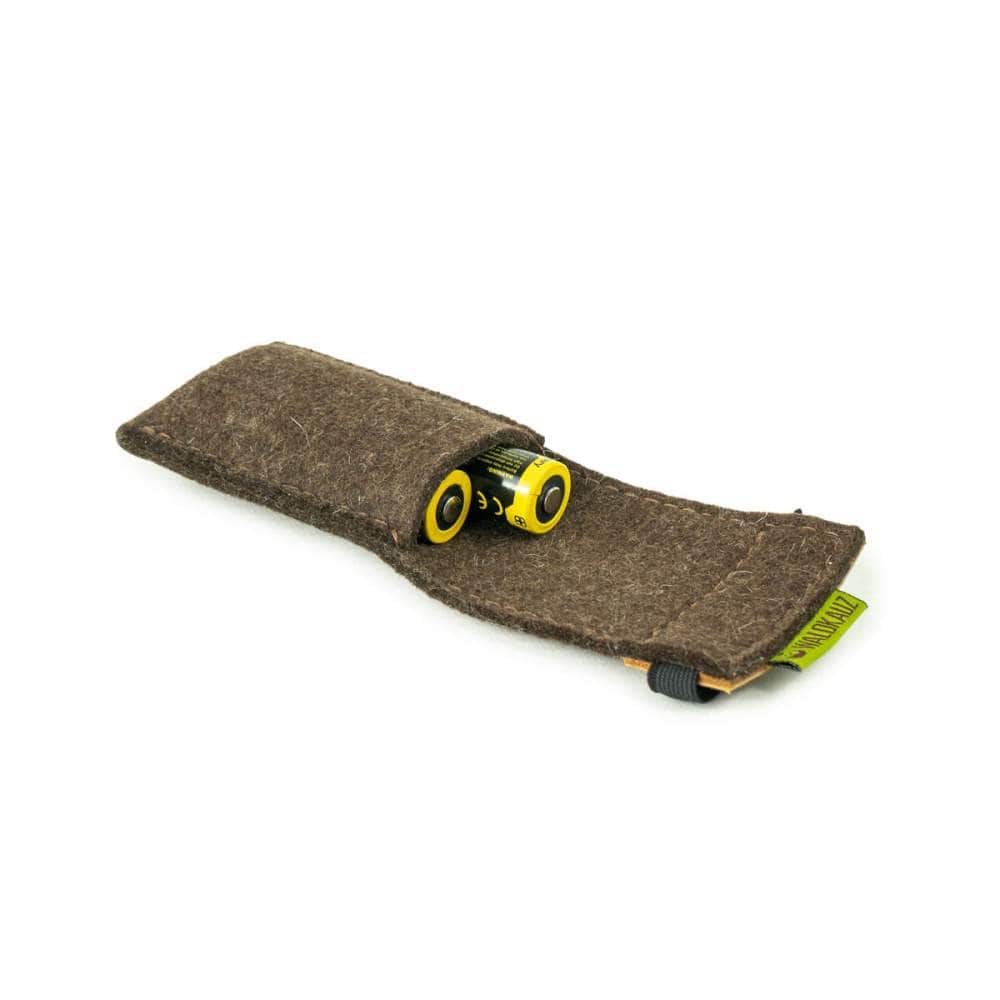 Waldkauz_Batterieetui Saftladen_Wollfilz