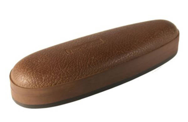 Elastik Schaftkappe Old English 139x47mm, braun, Frontansicht