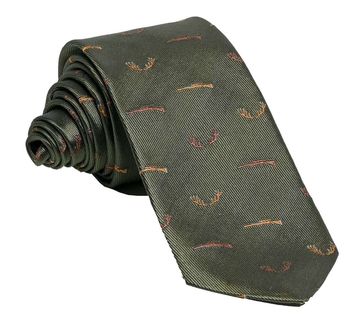 Krawatte Büchse Oliv