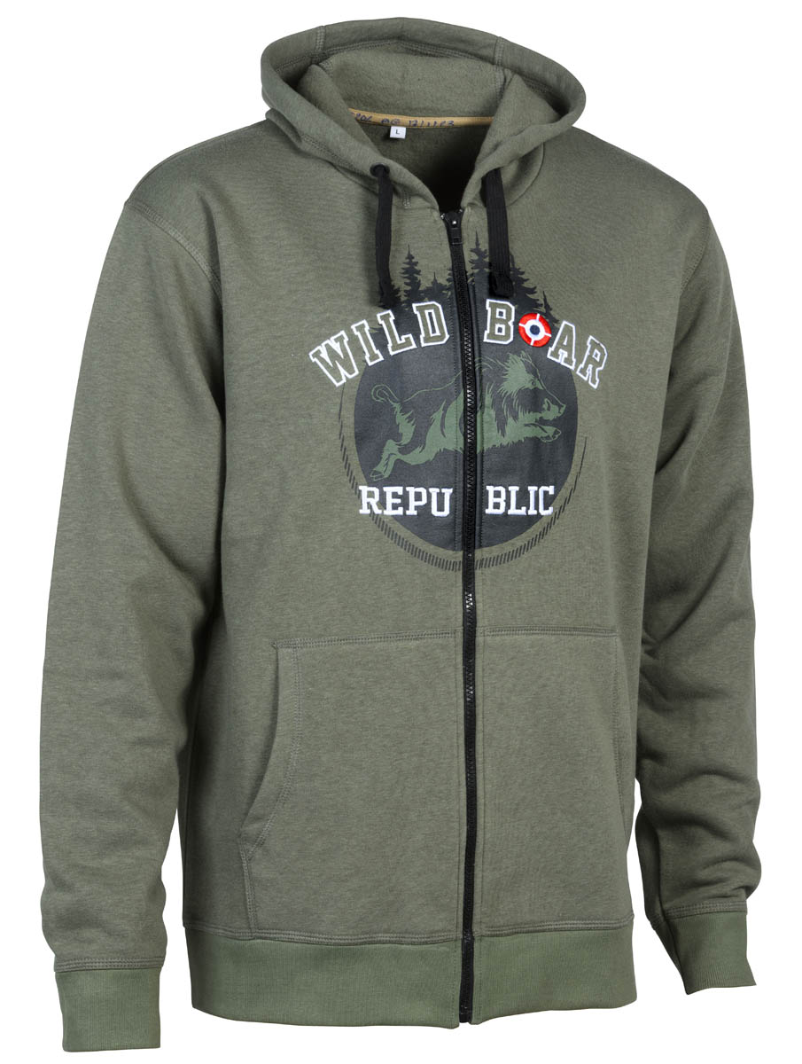 Sweatshirt mit Zip Republic  khaki