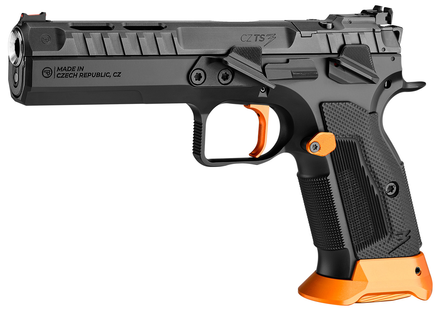 TS 3 Orange 9mmLuger 20 Schuss - 2 Reservemagazine Single Action