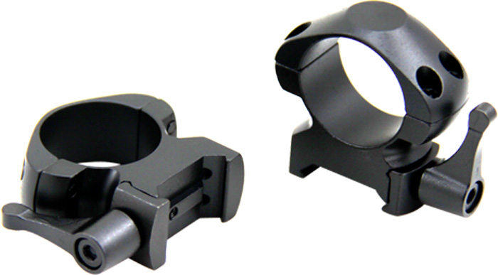 Ringmontage D=30mm Ringe - BH=12,5mm - Schnellverschluss