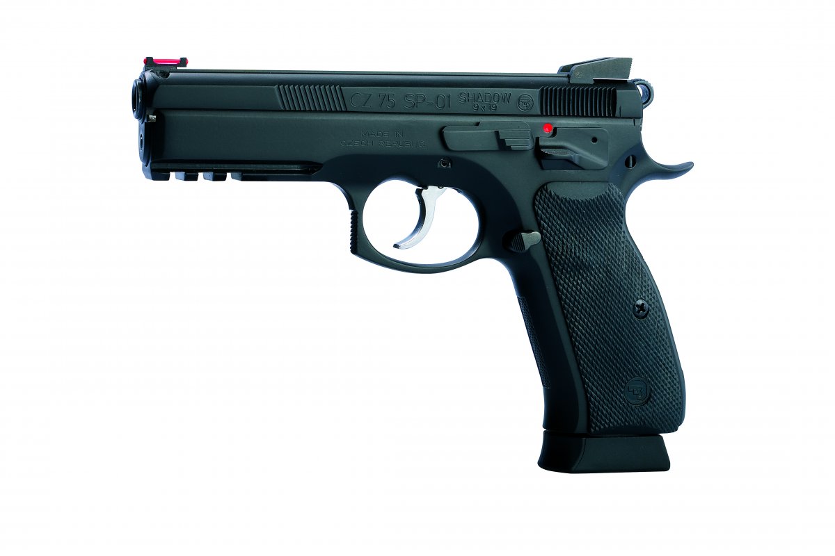 SP-01 Shadow 9mmLuger Schwarz 19 Schuss - 2 Reservemagazine Double Action
