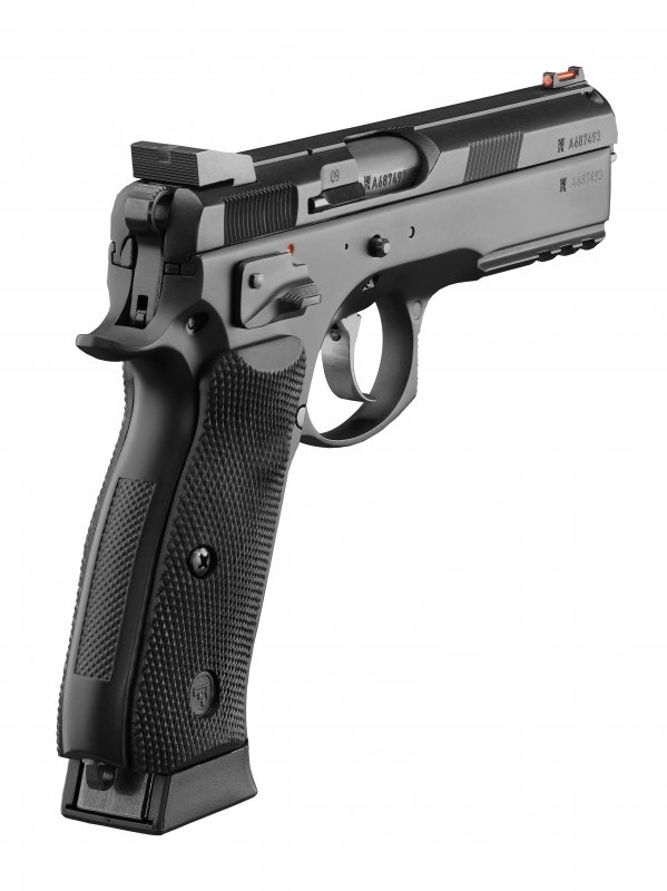 SP-01 Shadow 9mmLuger Schwarz 19 Schuss - 2 Reservemagazine Double Action