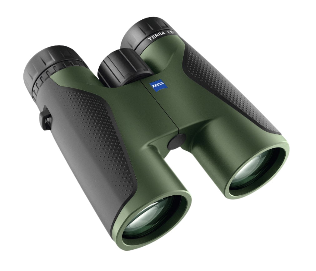 Das Fernglas Terra ED 10x42 in Grün/Schwarz von der Carl Zeiss AG