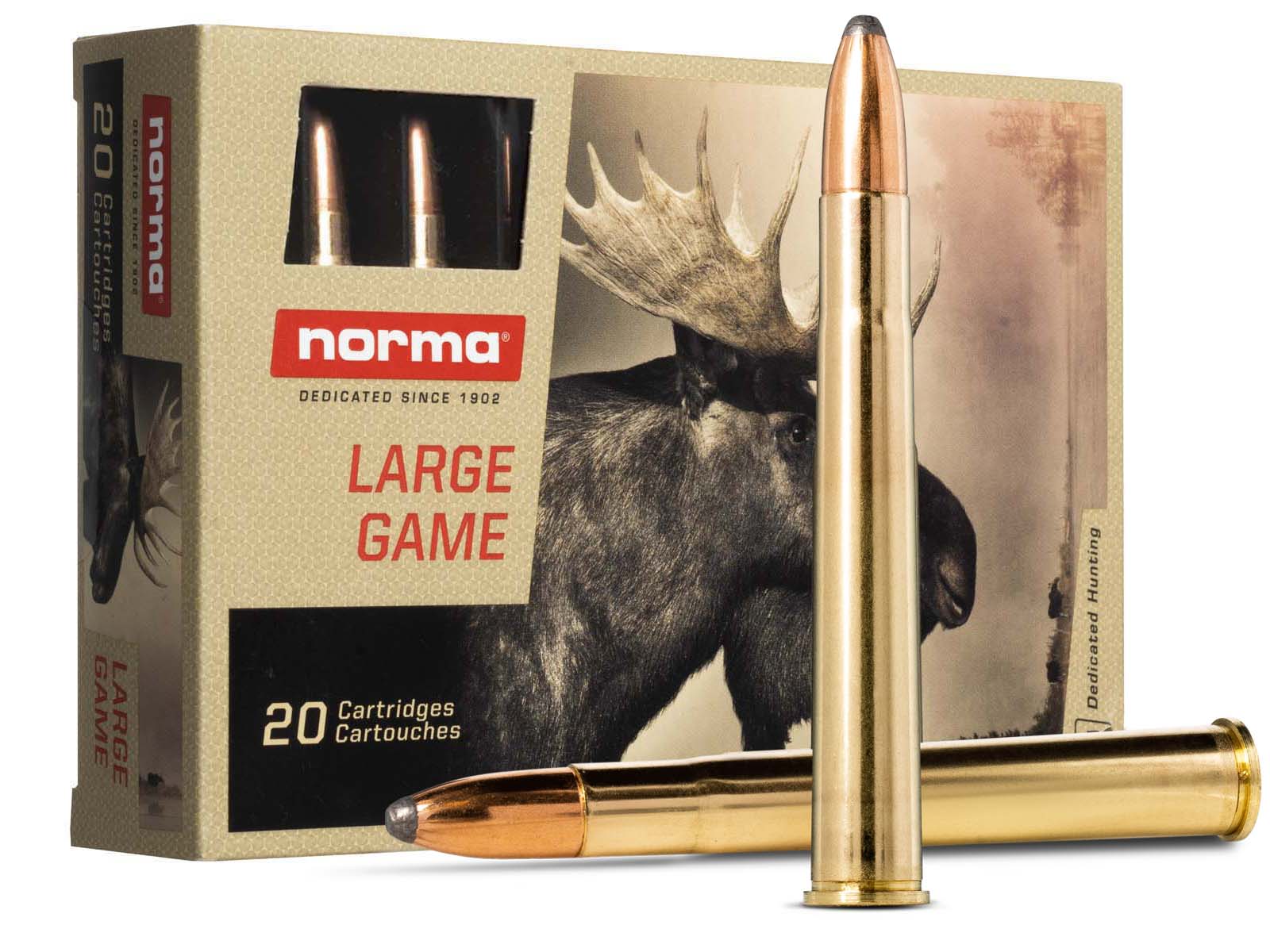 Norma 9,3x74R Alaska 18,5g - 285gr  -Leistungsstarke Munition für die Jagd auf stärkeres Wild
