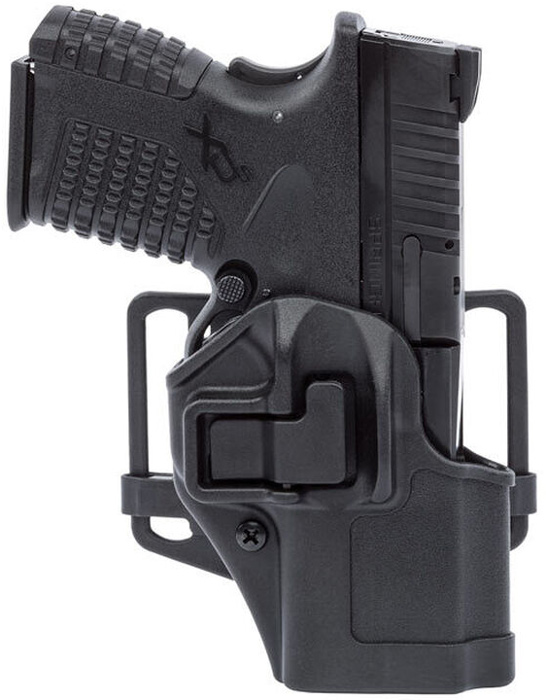Gürtelholster Serpa CQC Kunststoff - Paddle SIG 220/226 Rechts