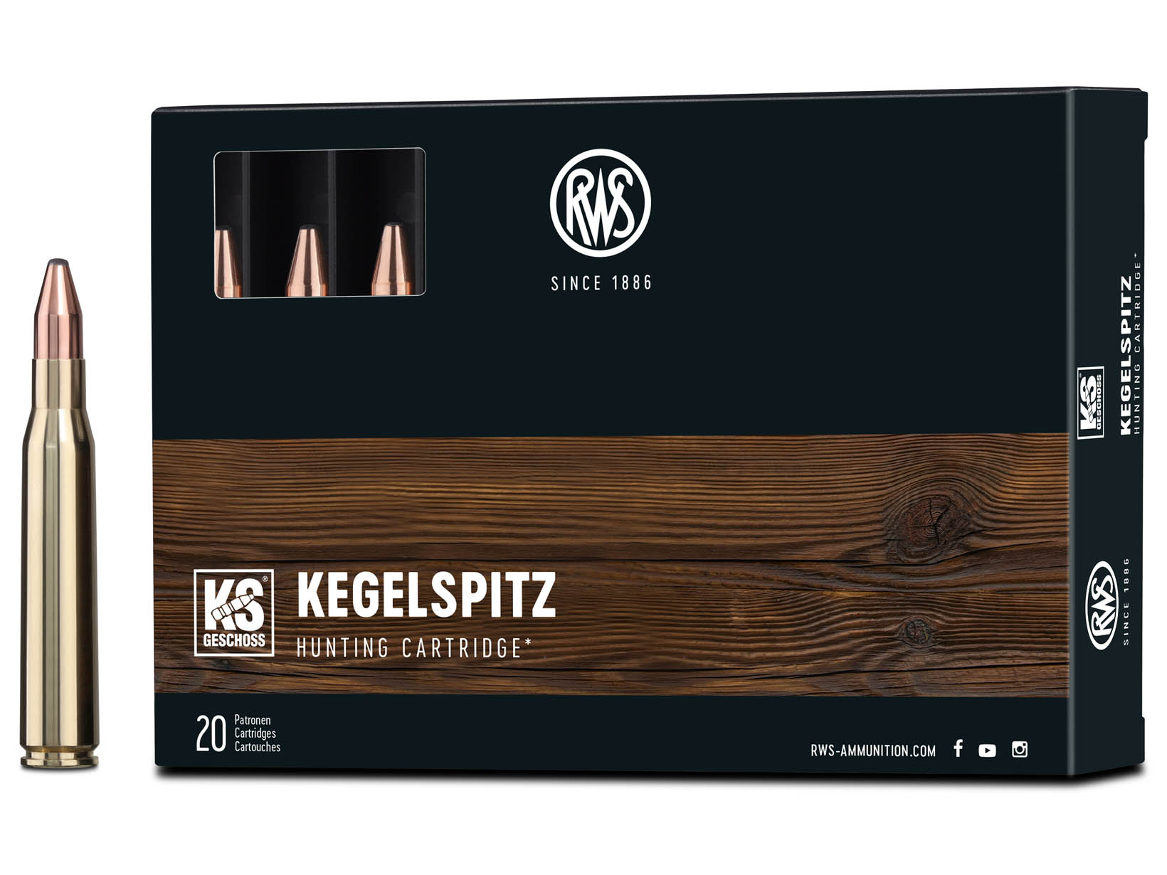 Kegelspitz 11,7g - 180gr 8x68S