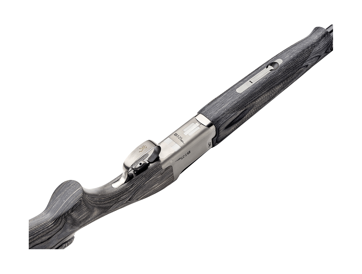 Bockdoppelflinte Browning B525 Sporter Laminated ADJ.  hochwertiger Schichtholzschaft  10 mm Laufschiene  verstellbarer Schaftrücken 