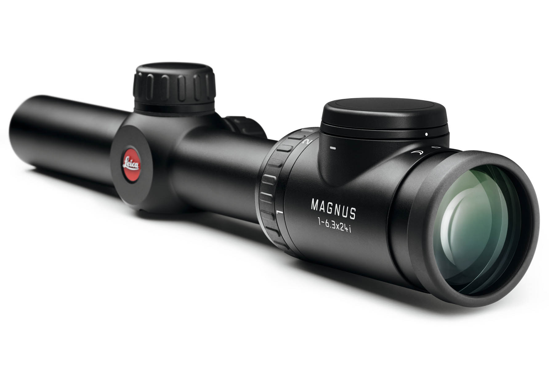 Zielfernrohr Leica Magnus 1-6,3x24i, schräge Rückansicht