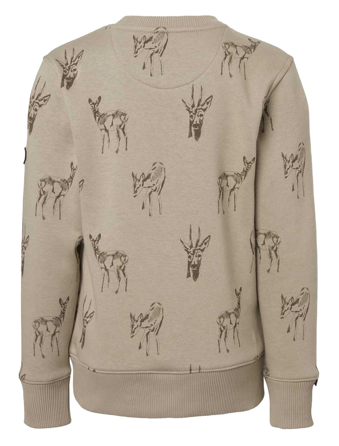 Chevalier Sweatshirt Deer Junior, mit gedruckten Reh-Motiven, Rueckseite