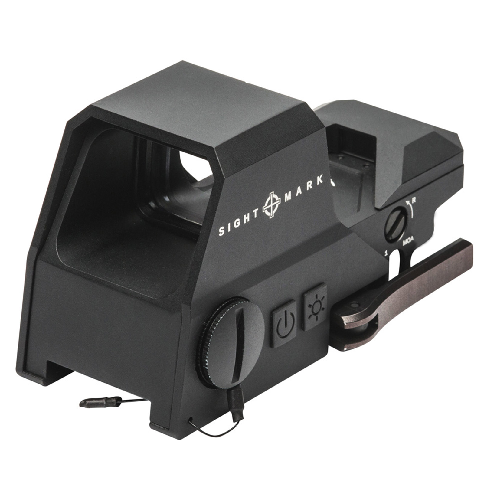SightMark Rotpunktvisier Ultra Shot R-Spec Rotpunktvisier mit ausgesprochen langer Akkulaufzeit und 10 Helligkeitsstufen