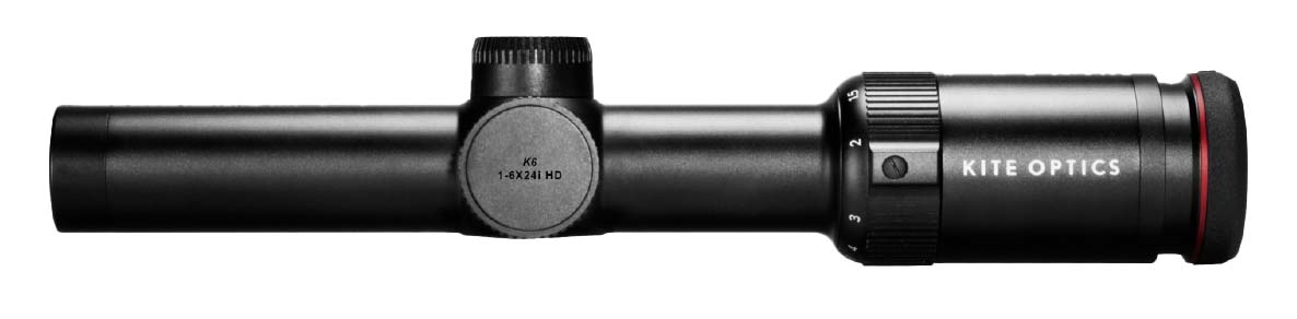 Zielfernrohr Kite K6 1-6x24i, Seitenansicht links