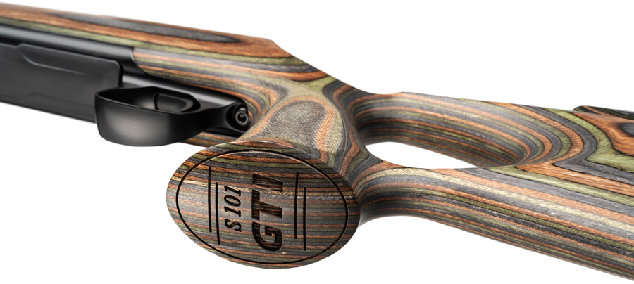 Sauer 101 Wolverine, Pistolengriffkäppchen mit eingravirtem Schriftzug der S101