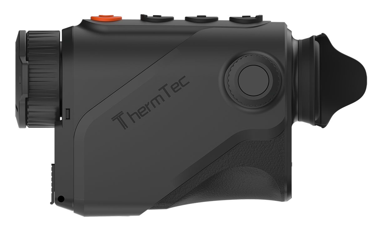 thermtec cyclon 325 wärmebildgerät – ansicht von der rechten seite