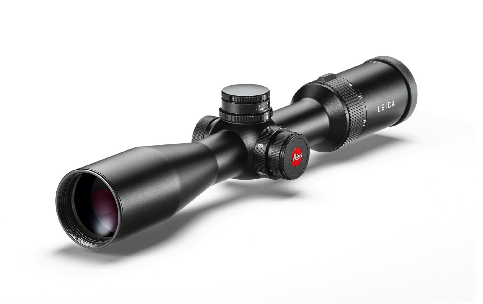 Zielfernrohr Leica Fortis 6 1,8-12x42i, schräge Vorderansicht links