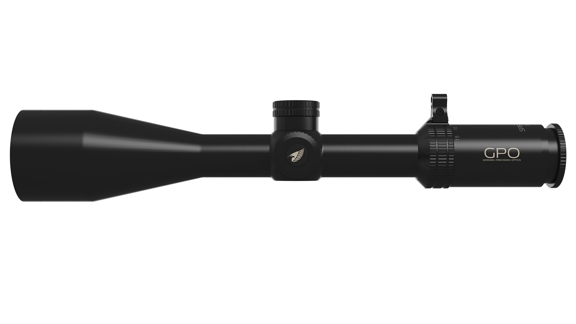 Zielfernrohr GPO Spectra 5x 3-15x56i, Seitenansicht links
