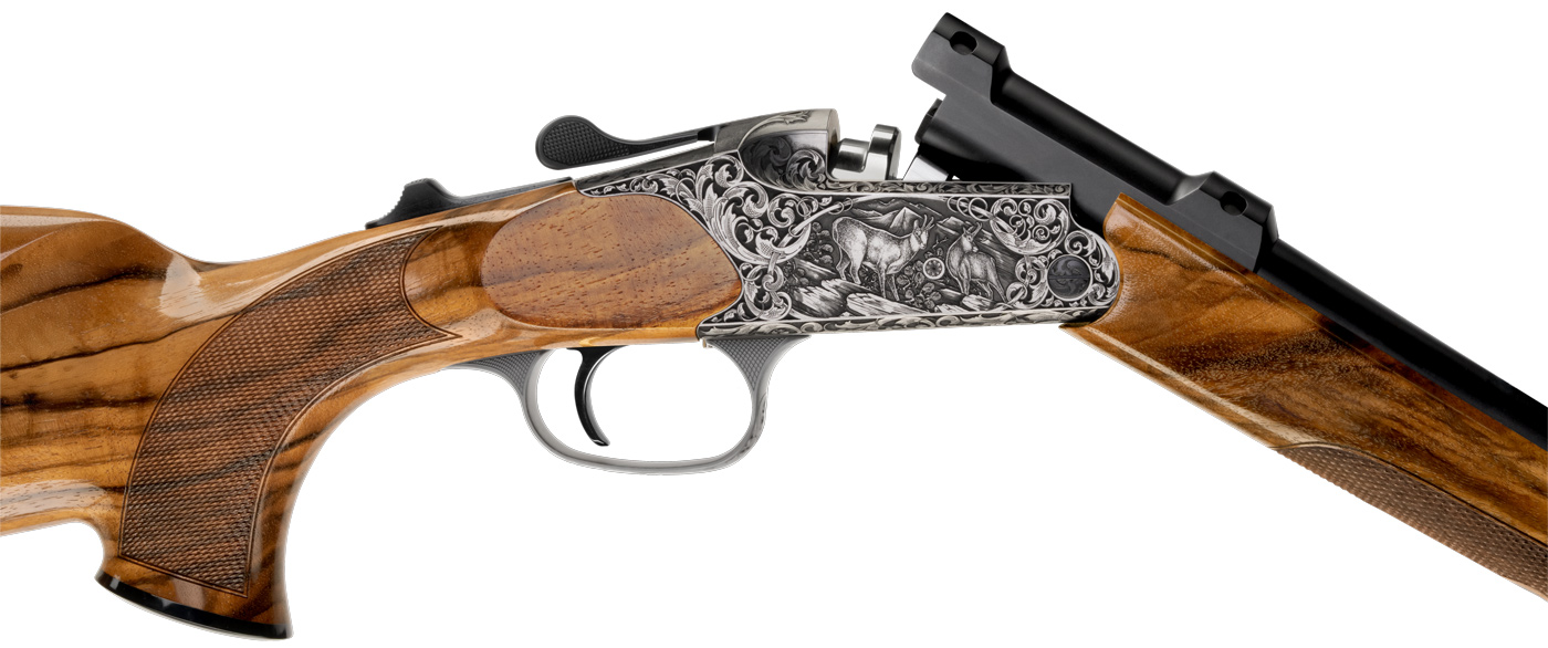 K95 Success Grand Luxe .308Win SHK:6 LL60cm / mit Visierung Gravur: Rotwild  & Rehwild