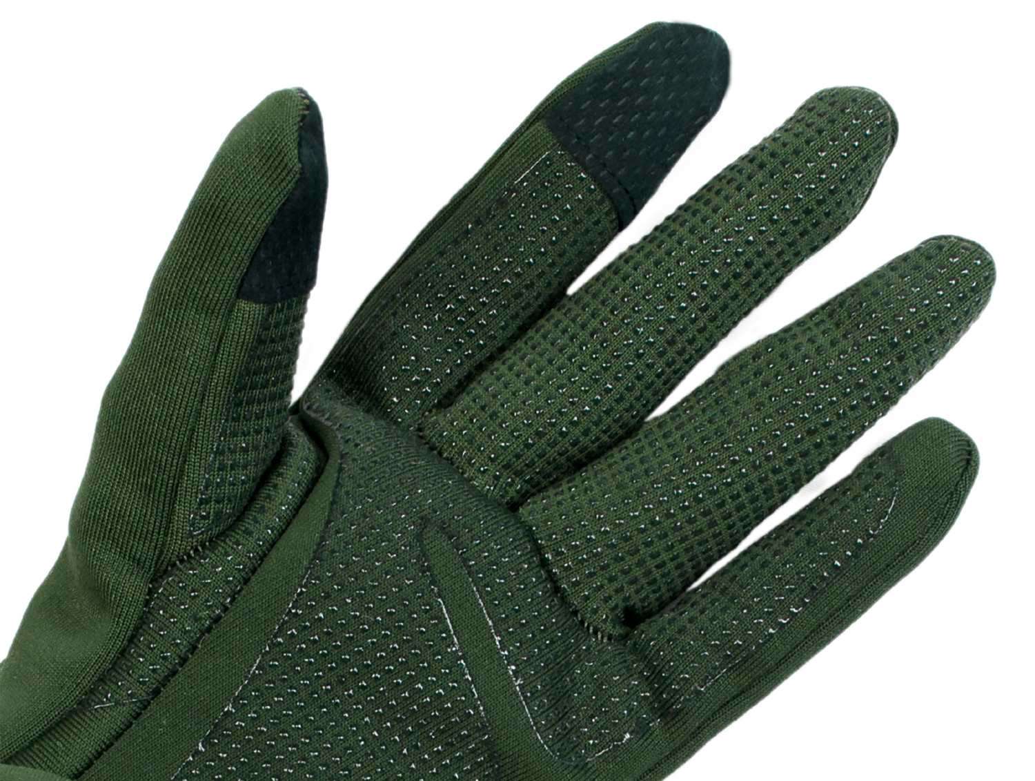 Skogen Handschuh Polartec in der Farbe Dunkel-Olive