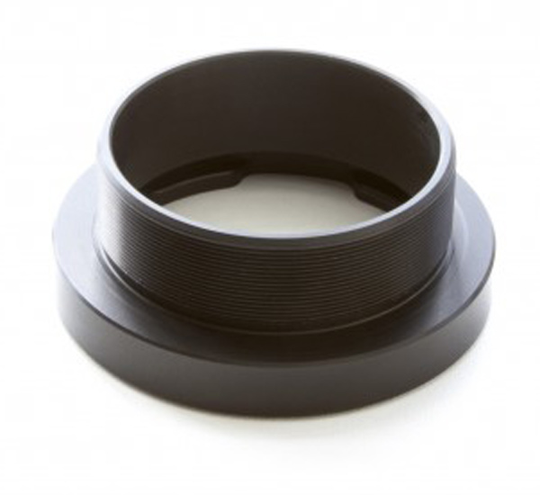 Adapterring von Präzise Jagen für Infiray Okular 4x24, schwarzer Adapter, flach liegend für das Bild