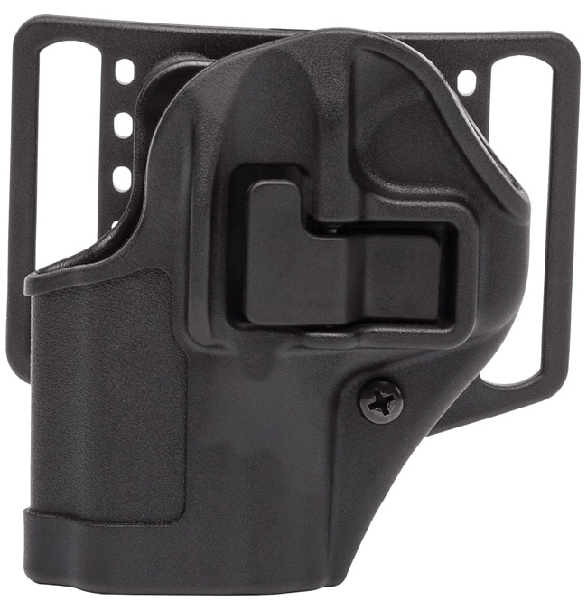Gürtelholster Serpa CQC Kunststoff - Paddle Glock 17 / 22 / 31 Links