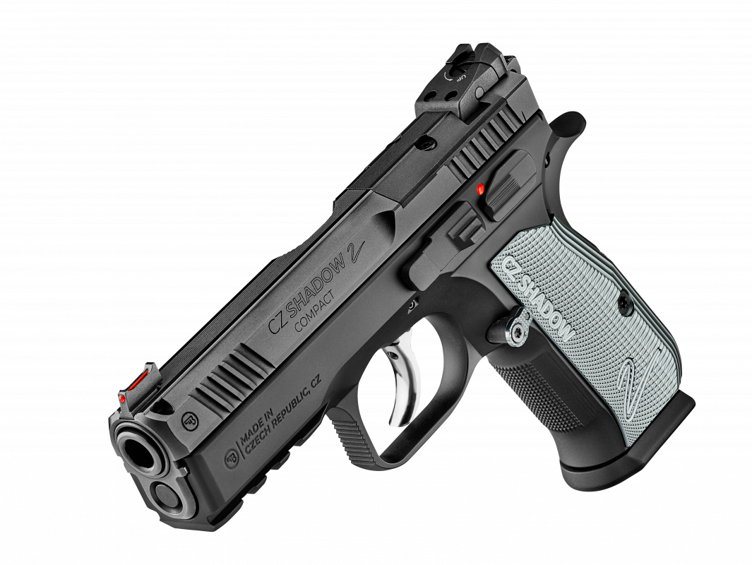 75 Shadow 2 Compact OR 9mmLuger Schwarz/Grau 15 Schuss - 2 Reservemagazine Double Action