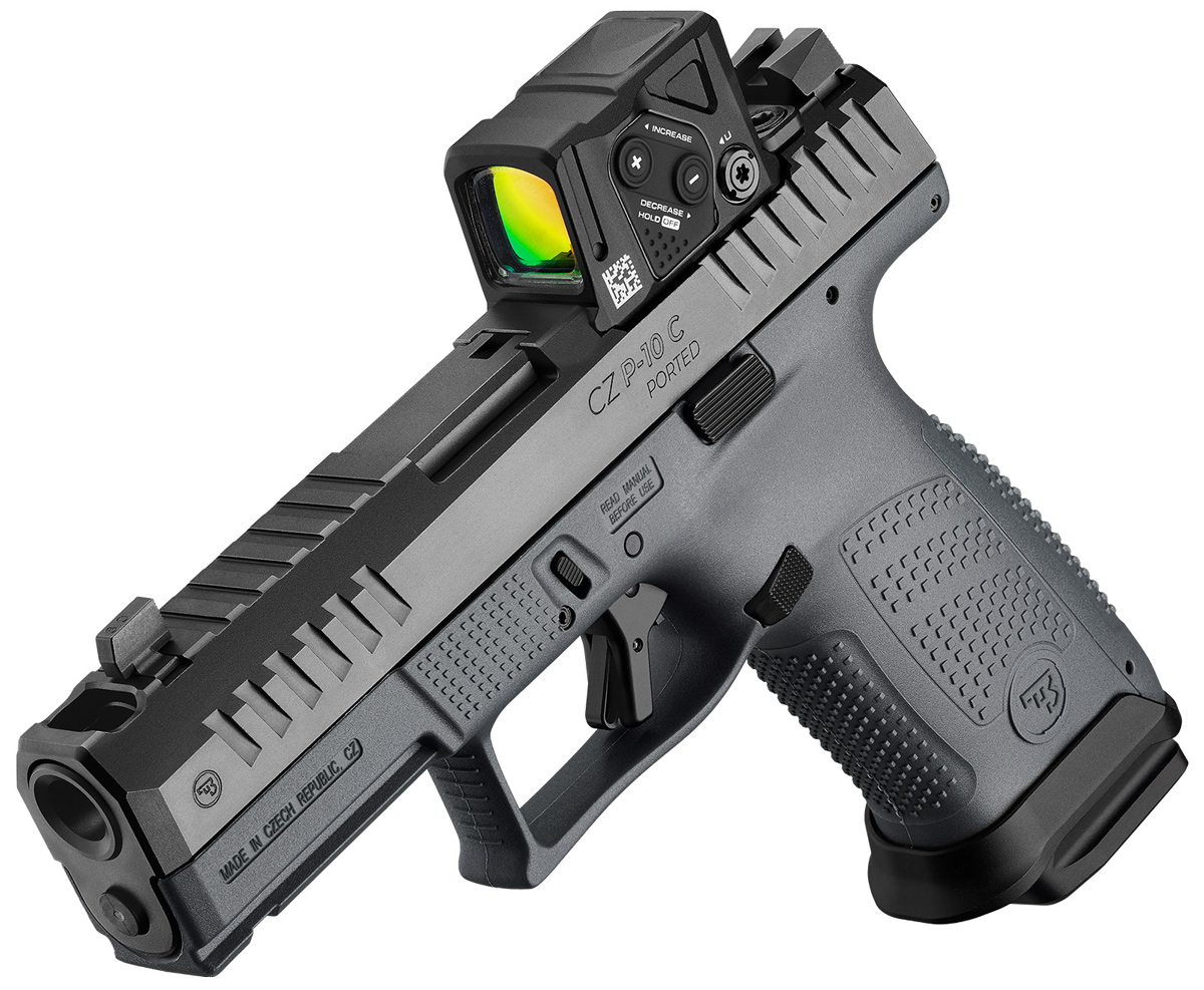 P-10 C Ported COA 9mmLuger AIMPOINT COA Rotpunktvisier 15 Schuss -  Reservemagazine