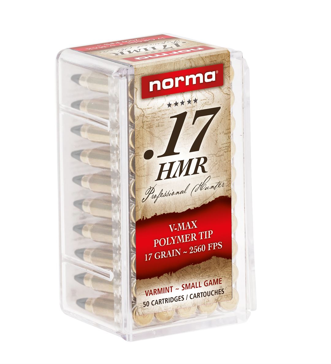  Norma 17HMR V-MAX® 1,1 - 17gr  überzeugt durch hohe Präzision und Durchschlagskraft