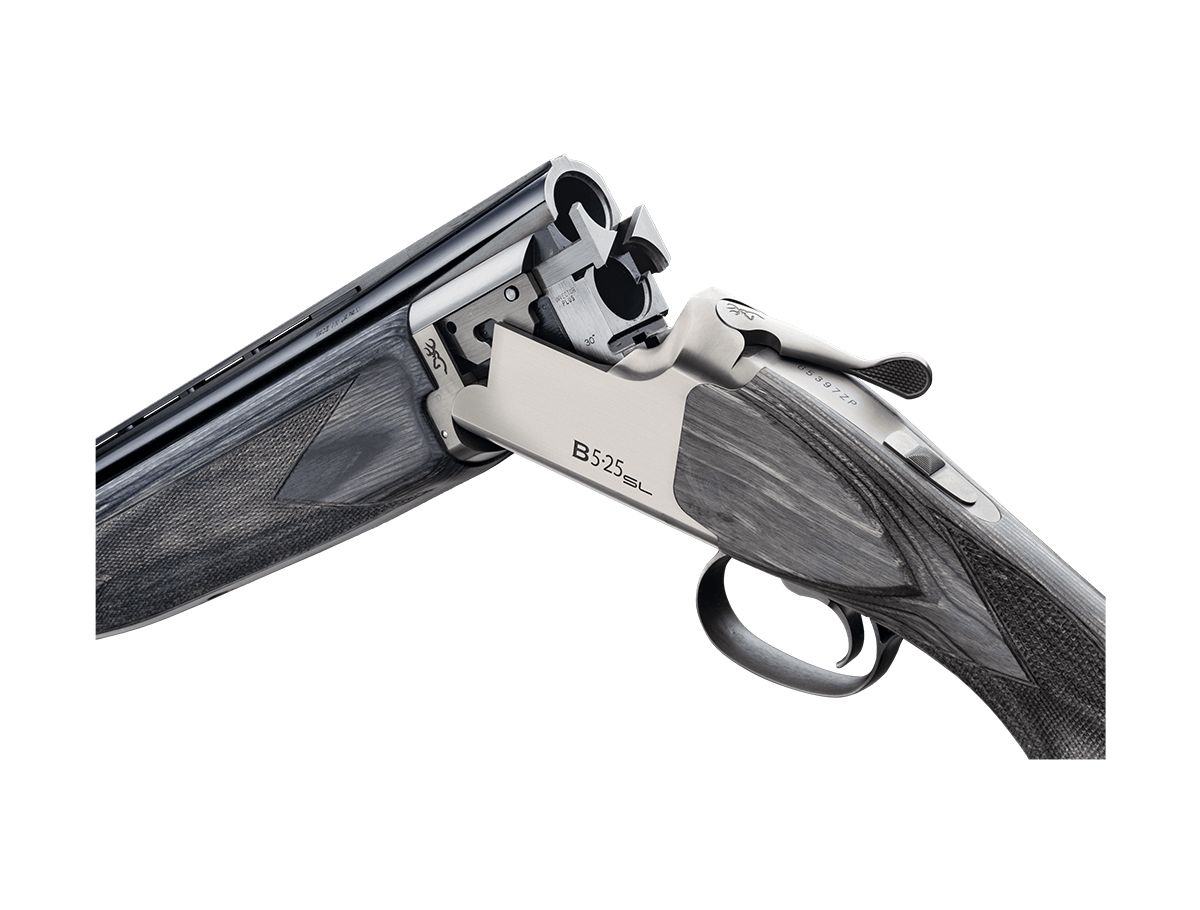 Bockdoppelflinte Browning B525 Sporter Laminated ADJ.  hochwertiger Schichtholzschaft  10 mm Laufschiene  verstellbarer Schaftrücken 