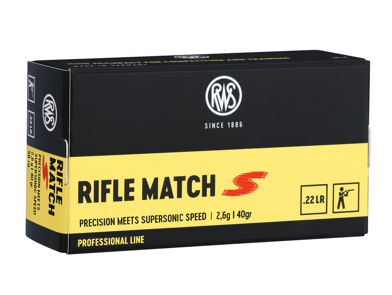 Die RWS Rifle Match S 2,6g - 40gr. überzeugt durch ihre außerordentliche Präzision
