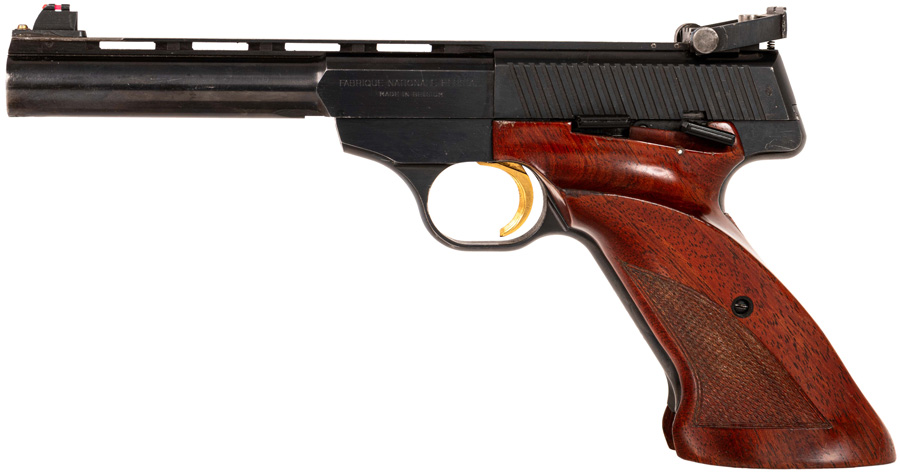 150 .22lr , Visierung mit Fiberkorn , LL: 150mm
