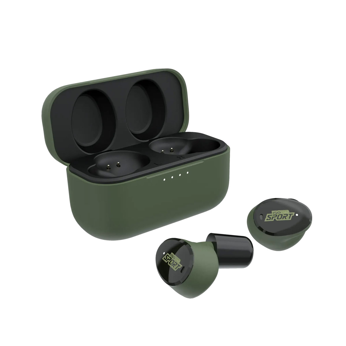 ISOtunes Sport Caliber  Aktiv-Schutz  mit Bluetooth  in Jagdgrün 